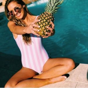 Reposh- Pink One-piece Swimsuit